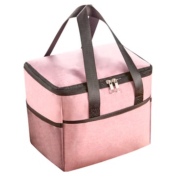 大容量野餐保溫袋  192g  粉色  1個