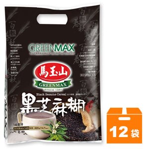 馬玉山 黑芝麻糊 30g (12入)x12袋/箱【康鄰超市】