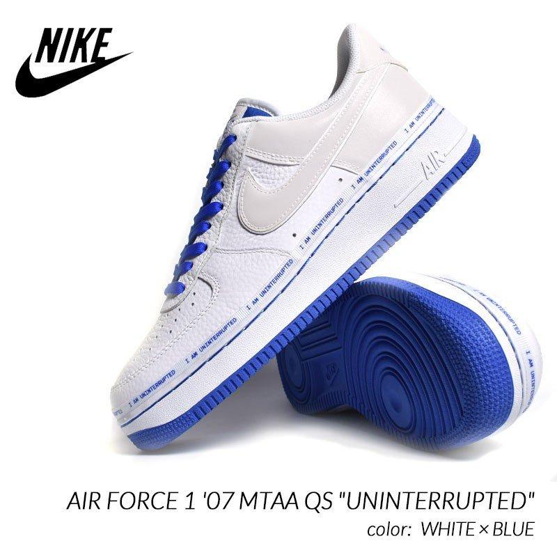 Air force 1 shop '07 mtaa x uninterrupted