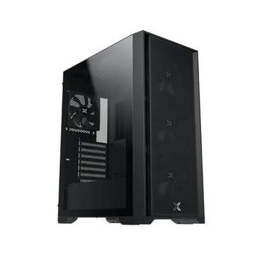 Xigmatek 富鈞 GXE-A2 E-ATX 電腦機殼 附4顆黑色風扇