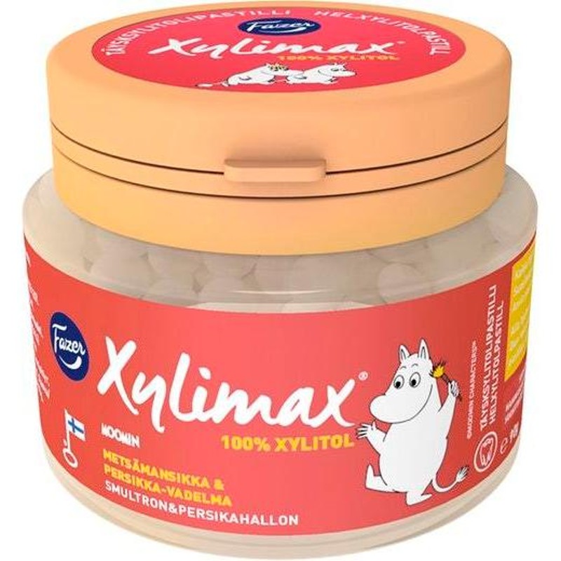 Fazer Moomin Xylimax ムーミン キシリマックス トローチ 4種の味 各2個セット 90g×8個 | LINEショッピング