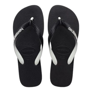 HAVAIANAS 哈瓦仕 人字拖 黑白 基本款 拖鞋 中性 41155491069U