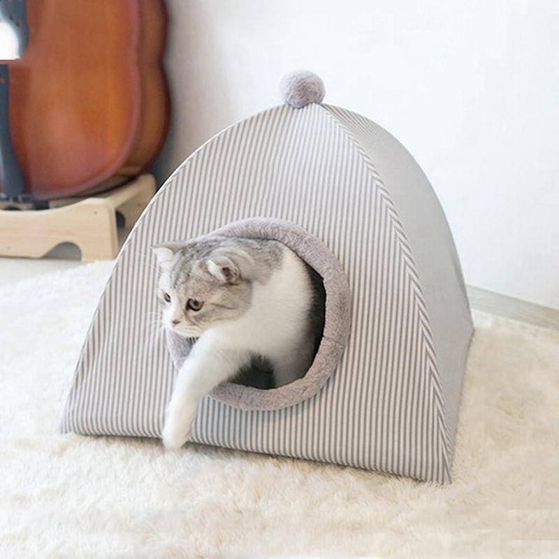 ペットベッド ドーム型 猫 犬 ベッド 冬 ペット用 ペット用品 クッション 小型犬 小動物 おうち 快適 おすすめ 洗える 冬用 夏用 春夏秋冬 韓国 可愛い おしゃれ 通販 Lineポイント最大0 5 Get Lineショッピング
