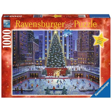 維寶拼圖-紐約聖誕洛克斐勒中心(1000P)