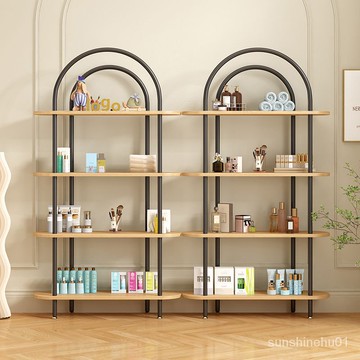 【現貨】 化妝品展示櫃産品陳列櫃直播間産品置物架美容院樣品展示架陳列架