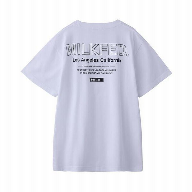ティシャツ tシャツ ミルクフェド MILKFED Tシャツ SS TEE