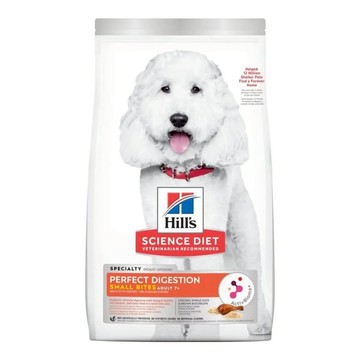 Hill's 希爾思 SCIENCE DIET 成犬 7歲以上 完美消化 小顆粒 全燕麥及糙米特調食譜  雞  3.5lb  1入