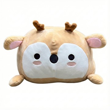 MIRA HOME 萌萌動物暖手功能枕-松鼠米  33 x 35 x 12cm