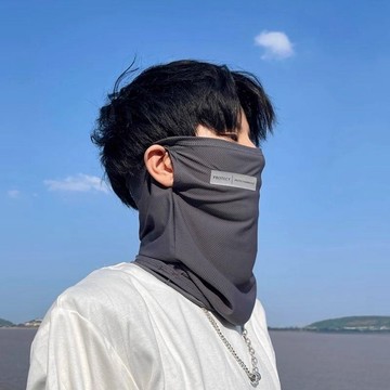 男女冰絲涼感防曬面罩 防曬口罩 冰絲面罩 抗UV防曬口罩 遮陽口罩 護眼角防曬口罩 防紫外線口罩 遮陽面罩