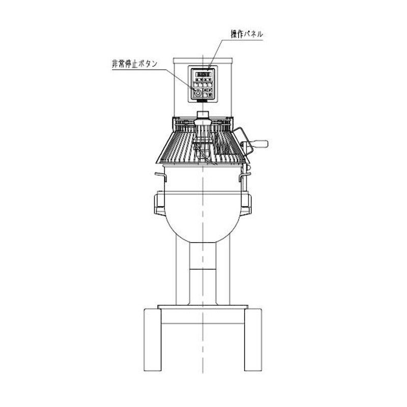 MS-25 業務用ミキサー 愛工舎 【送料都度見積】 アイコー AICOH