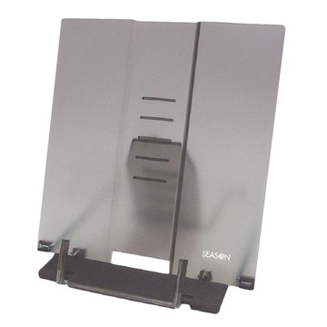 SEASON Paper&Gift 四季紙品禮品 塑膠看書架 霧面半透明質感 輕盈堅固好閱讀  霧黑色  22.8 x 21.5 cm