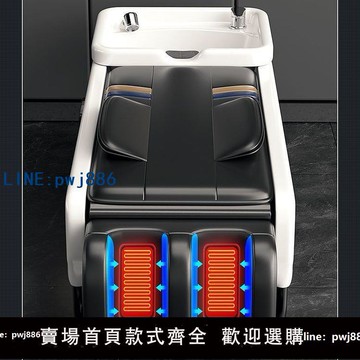 【台灣公司 可打統編】全自動智能按摩洗頭床發廊專用電動洗頭床美發店多功能泰式沖水床