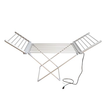 日本代購 THANKO HE-HLS21W 電熱曬衣架 折疊式 落地式 晾衣架 速乾 烘衣架 衣物乾燥機 輕量 方便收納