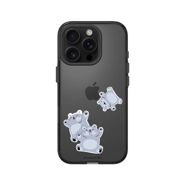 iPhone 16 Pro Clear (相機按鈕) 酷墨灰 - 白白日記 Darylhochi - 被壓扁了