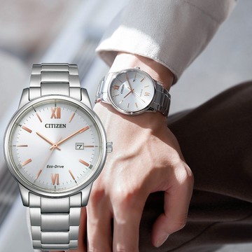 CITIZEN 星辰 光動能簡約手錶 雙12購物節 送禮首選-銀/40mm BM6978-77A