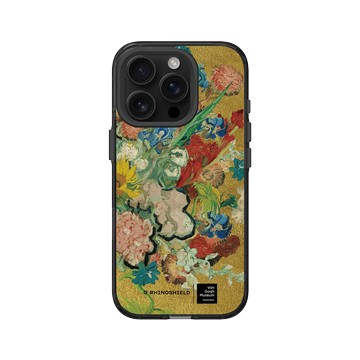 iPhone 16 Pro Clear (相機按鈕) 酷墨灰 - Van Gogh Museum - Vincent 的花朵-50週年紀念款