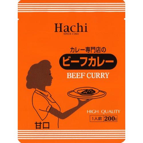 ハチ カレー専門店のビーフカレー甘口 200g×15個