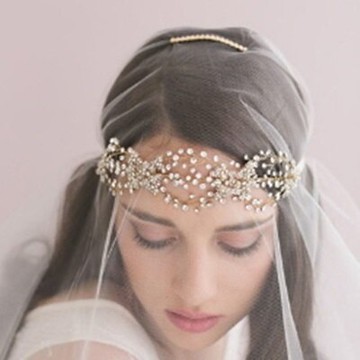 髮飾髮帶鑲鑽頭飾-時尚精緻優雅氣質情人節生日禮物女飾品73ex40【獨家進口】【米蘭精品】