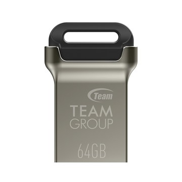 Team C162 64GB 迷你金彩碟 USB 3.2 鋅合金的材質 隨身碟 (防水+終身保固)