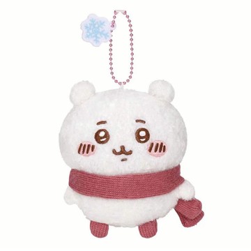 CHIIKAWA 吉伊卡哇 冬日圍巾系列 暖暖 吊飾 絨毛玩具 日本代購