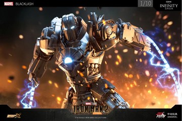 中動 鋼鐵人 Mark V ＆ 鞭狂 7吋可動人偶 套裝組