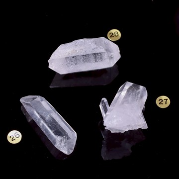 重啟內在力量 |白水晶柱 白水晶 正能量 萬用水晶 原礦 擺件 握件 水晶柱  3CS12-26,27,28