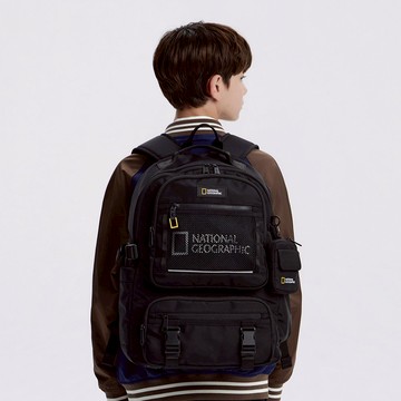 兒童 PRIME 後背包 - 黑色