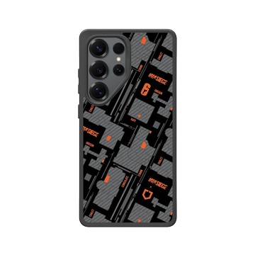 Galaxy S25 Ultra SolidSuit 黑 - 6:Siege - Map - Orange