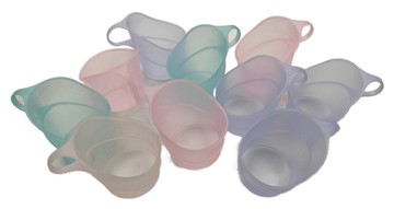 【文具通】5入 彩色 杯套 杯托 紙杯適用 此款商品出貨為隨機不可挑顏色 DH000035【APP滿額下單10%點數(單一帳號最高5000點)】1/31止