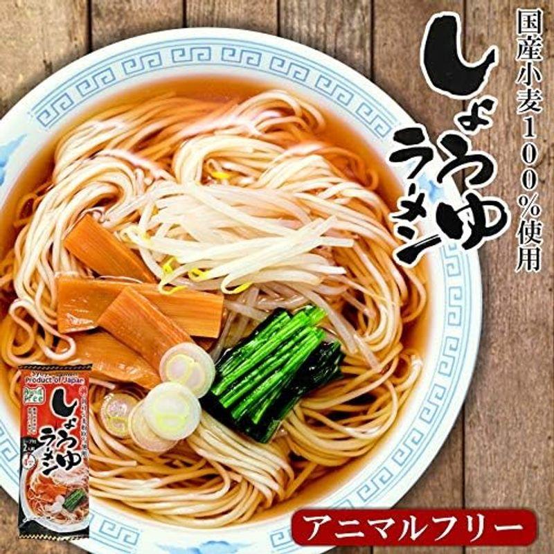 アニマルフリーしょうゆラーメン 2食入X6個