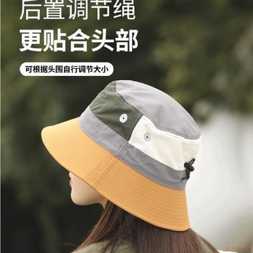 桃園出貨🍂夏季漁夫帽速幹登山夏季防水露營遮陽帽透氣戶外防曬日系新款盆帽