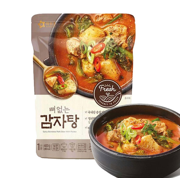 OURHOME 骨なしカムジャタン 400gx1袋 韓国食品 韓国料理 韓国