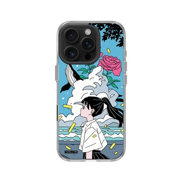 iPhone 16 Pro Clear Case（相機按鈕） 透明 - 子凡 Zzifan_z - 鯨魚