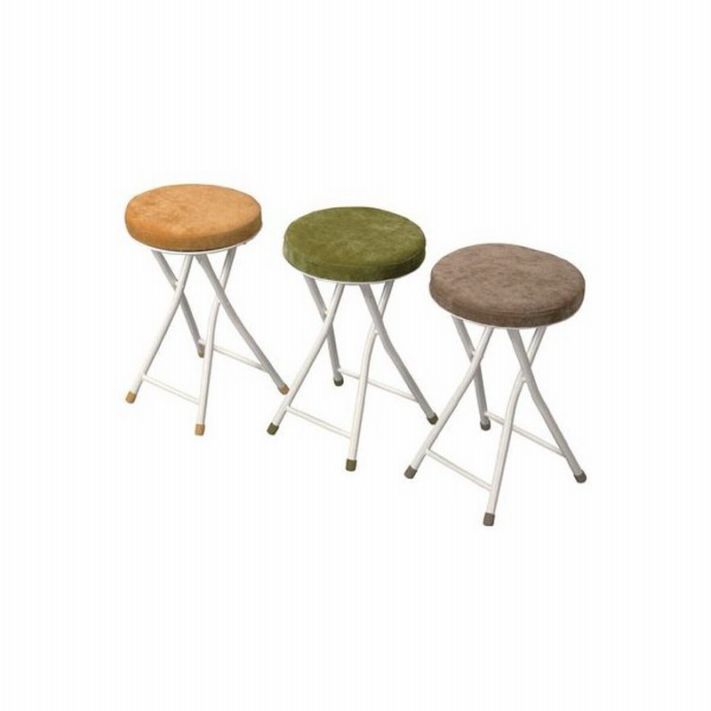 折りたたみチェア スツール 丸椅子 背無し おしゃれ キッチン スリム 通販 Lineポイント最大0 5 Get Lineショッピング
