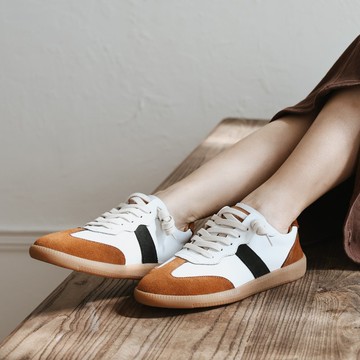 艾蜜莉真皮德訓鞋 胡迪配色