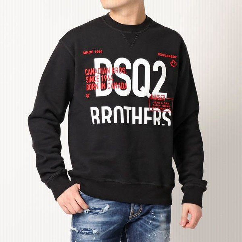 DSQUARED2 ディースクエアード スウェットシャツ Dsq2 Bro Sweatshirt