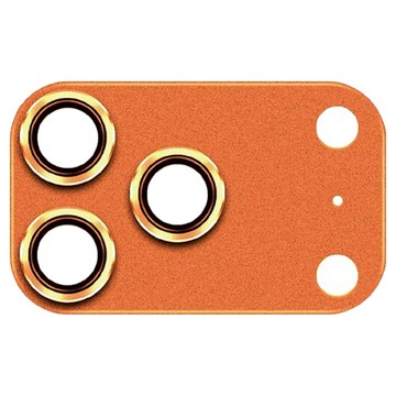 OWEIDA 歐威達 航太鋁保護鏡頭貼 橙色  iPhone 17 Pro  1個