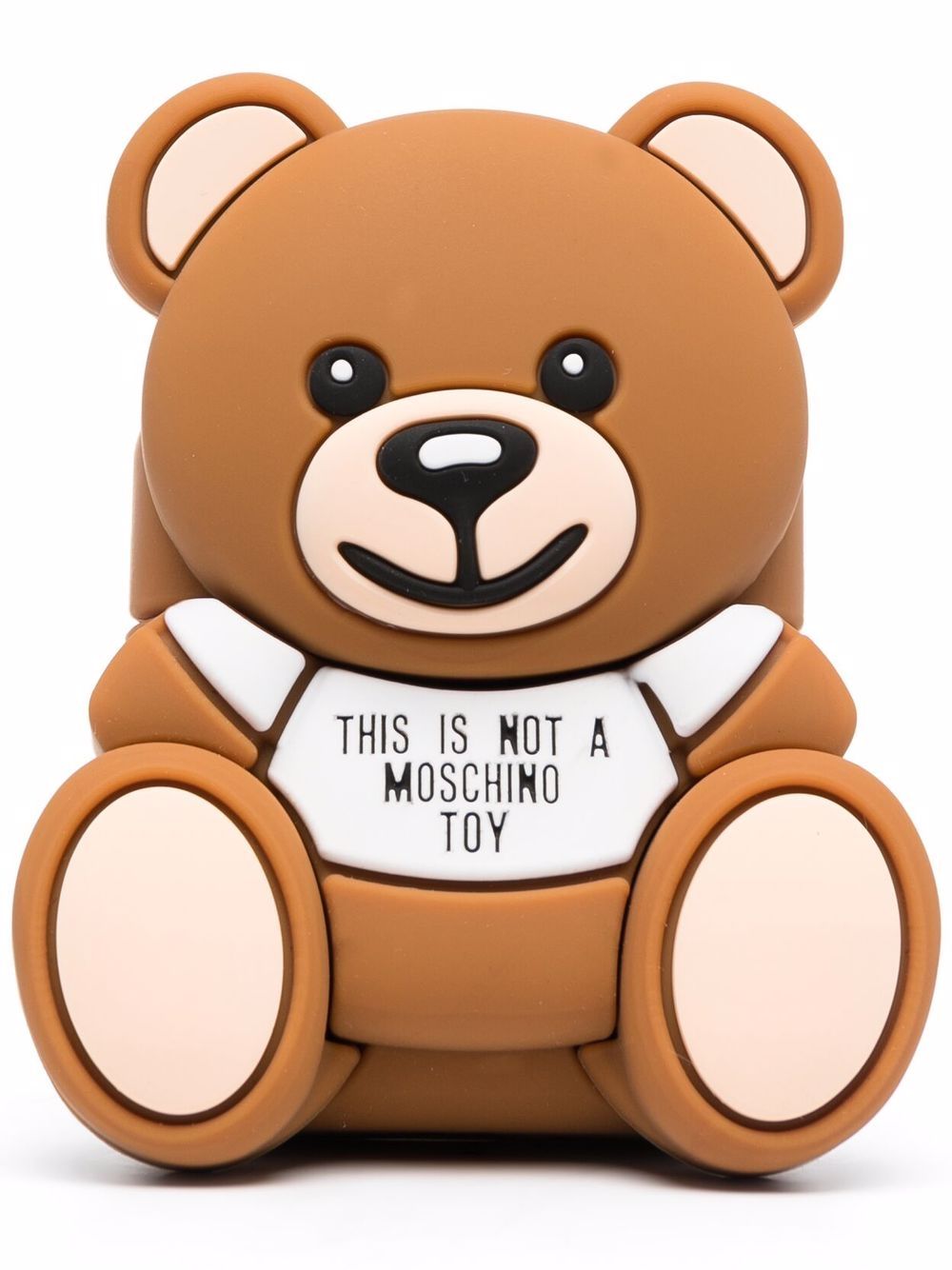 Moschino - teddy bear airpods case - unisex - Silicone - One Size - Brown