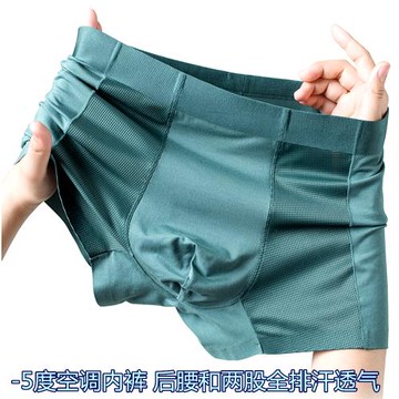 高溫城市空調夏內褲零下男排汗速干冰運動內褲后腰和兩股排汗透氣