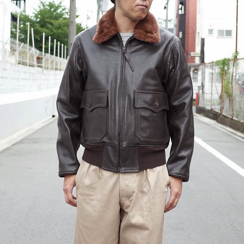 バズリクソンズG1フライトジャケット BUZZ RICKSON'S(バズリクソンズ) レザーフライトジャケットTYPE