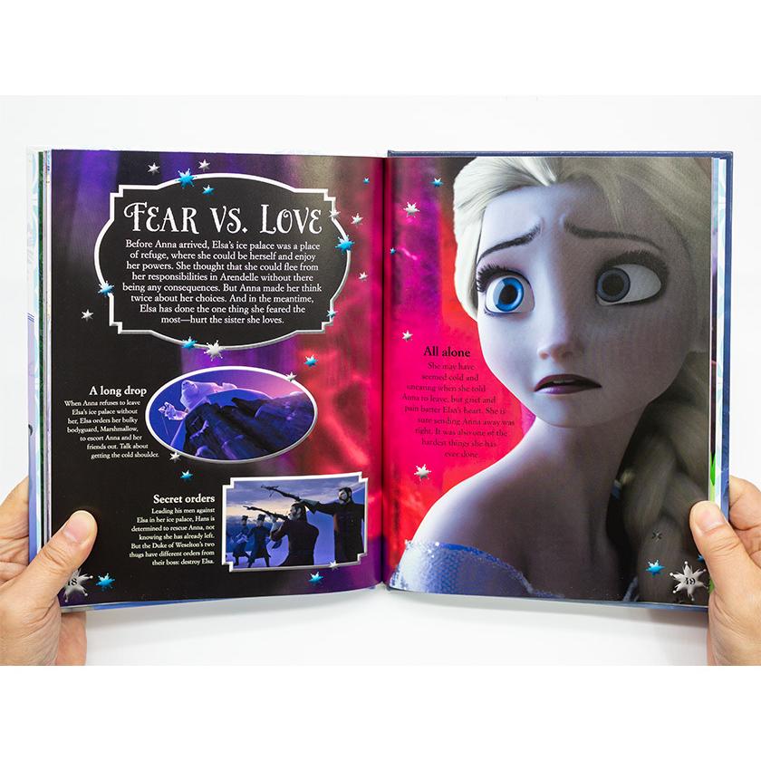ディズニー 英語 絵本 FROZEN The Essential Guide 洋書 映画 アナと雪の女王 Disney バーゲンブック