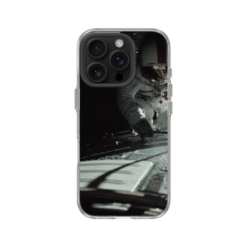 iPhone 16 Pro Clear 透明 - NASA - Apollo 17 - Astronaut Evans Trans-Earth Coast