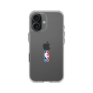iPhone 17 Clear Case（相機按鈕） 透明 - NBA - Logo-NBA Logoman - Center