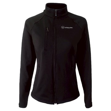 WOAWOA 3D網格刷毛立領保暖透氣外套-男款-黑色XL 舒適有型  1入