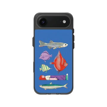 iPhone Air Clear (相機按鈕) 酷墨灰 - Chubbynida - 悠游海之詩