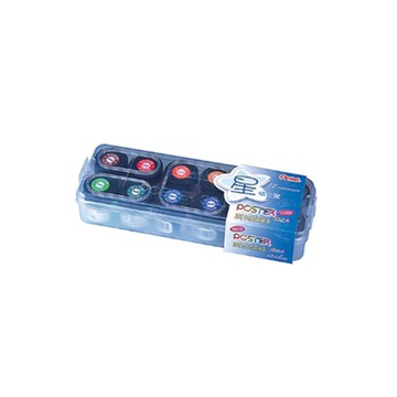 Pentel POC-12色 小星座顏料 12cc