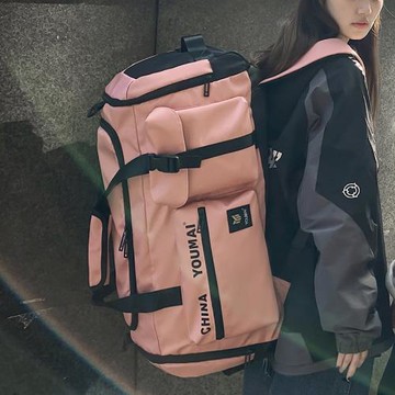 短途旅行雙肩包大容量女健身包男干濕分離運動背包輕便手提行李袋