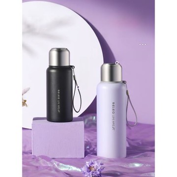 物生物大容量保溫杯女生全鋼316不銹鋼泡茶水分離水杯子水壺新款