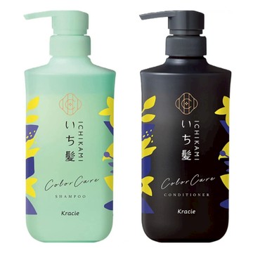 Kracie 綠款護色洗髮潤髮480ml 檸檬櫻花香 1組