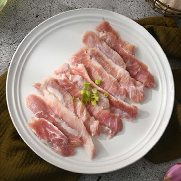 【台灣好好豬】屠夫的最愛-亞麻籽豬梅花裙/200g(包)_BG003